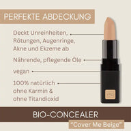 Correttore biologico | naturale, vegano ed efficace – per una pelle impeccabile in 2 tonalità