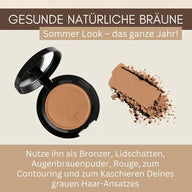 Bronzing Powder Sunny Kiss - Natural Organic Tinting Powder for a Radiant, Sun-Kissed Complexion