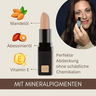 Correttore biologico | naturale, vegano ed efficace – per una pelle impeccabile in 2 tonalità