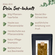 Professional Plant Hair Colour SET Warm Honey Blond