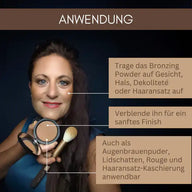Bronzing Powder Sunny Kiss - Natural Organic Tinting Powder for a Radiant, Sun-Kissed Complexion