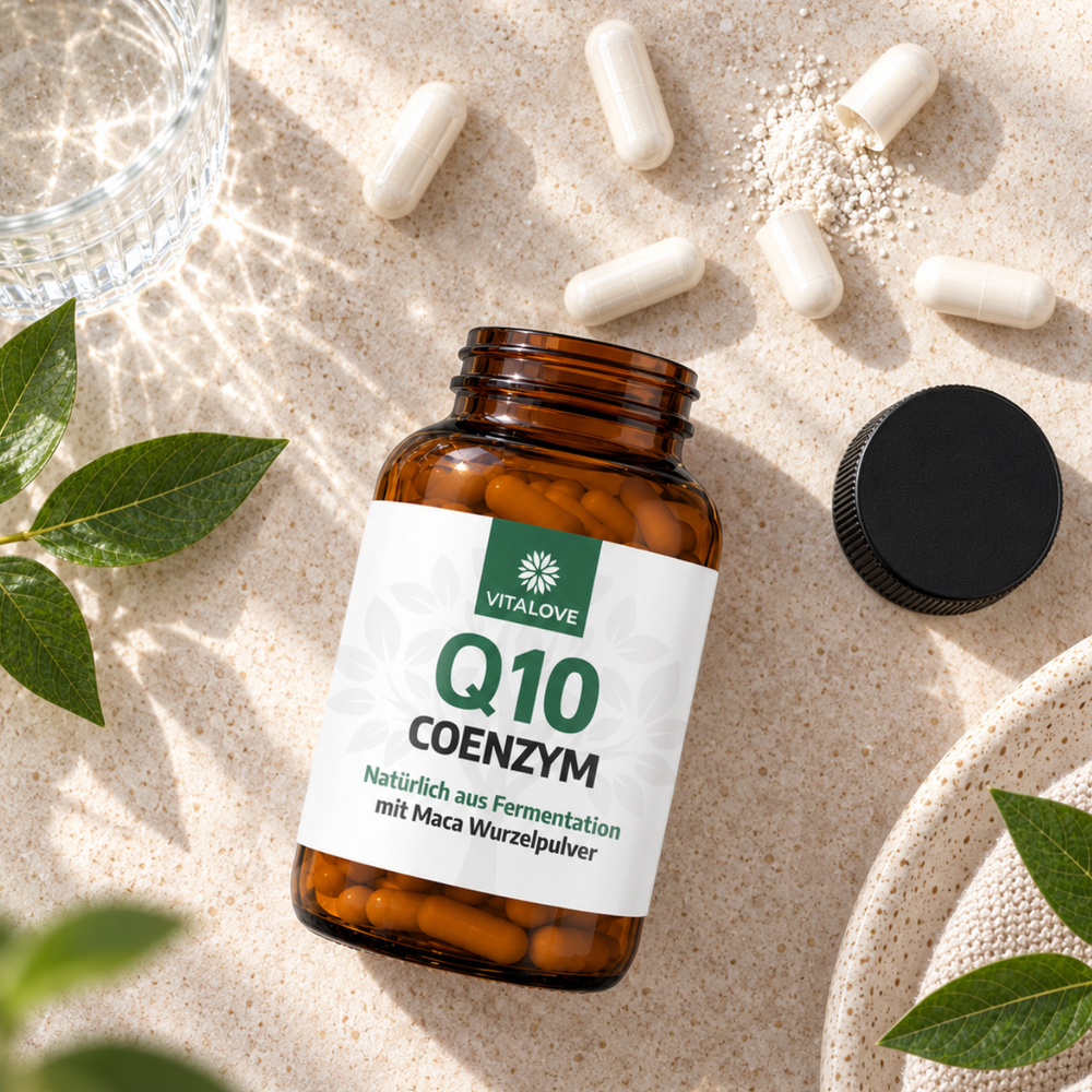 Coenzym Q10 Kapseln mit Maca – 90 Stück