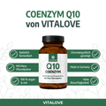 Coenzym Q10 Kapseln mit Maca Wurzelpulver