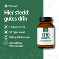 Coenzym Q10 Kapseln mit Maca Wurzelpulver 90 Stück