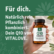 VITALOVE Coenzym Q10 Kapseln in Braunglasdose
