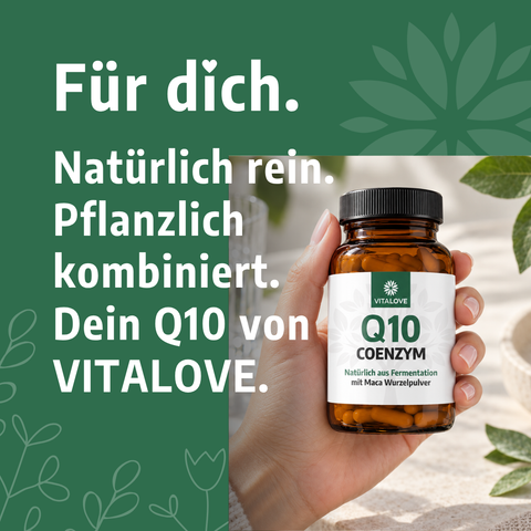 VITALOVE Coenzym Q10 Kapseln in Braunglasdose