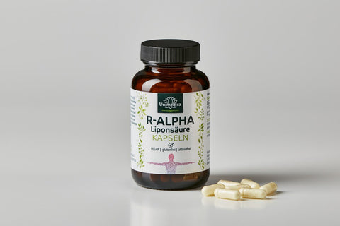 R-Alpha-Liponsäure - 150 mg pro Tagesdosis - 120 Kapseln