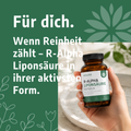 VITALOVE R-Alpha-Liponsäure Kapseln in einer Frauenhand