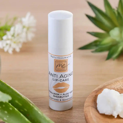 ANTI-AGING LIP-CARE Lippenpflegestift mit Propolis, Hyaluron, Aloe Vera + Sheabutter - VITALOVE - Naturprodukte