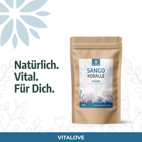 Sango Meeres Koralle Pulver 500g