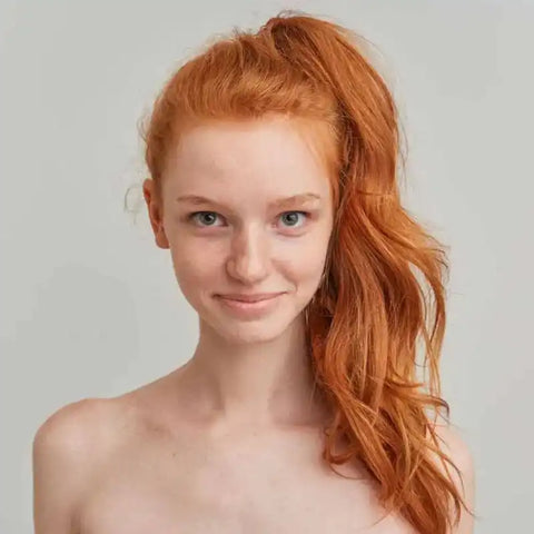 SET Colore per capelli professionale "biondo rame chiaro caldo - biondo tiziano caldo"