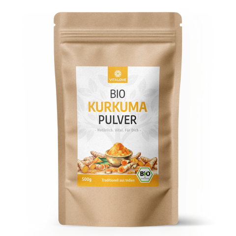 Bio Kurkumapulver 500g (Indien)