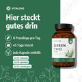 VITALOVE-Green-Trio_Chlorella-Spirulina-Gerstengras-Presslinge