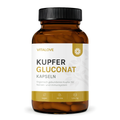 VITALOVE Kupfer Gluconat Kapseln in brauner Glasdose