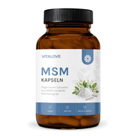 MSM capsule da 1000 mg di MSM puro – 180 capsule