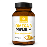 Omega 3 Fischöl Kapseln (EPA & DHA) – 90 Kapseln