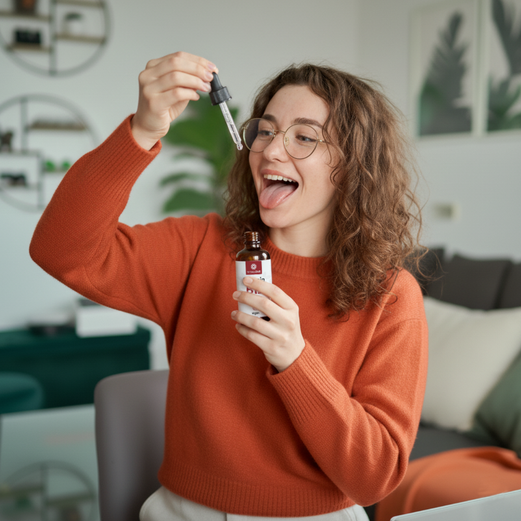 Vitamin B12 Tropfen - Bioaktiv - ohne Alkohol - VEGAN - 50 ml