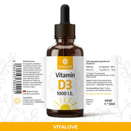 Vitamin D3 Tropfen mit Cholecalciferol aus Lanolin