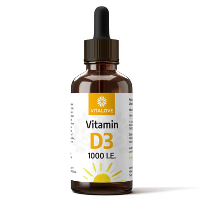 Vitamine D3 Gouttes (1 000 UI) – 50 ml