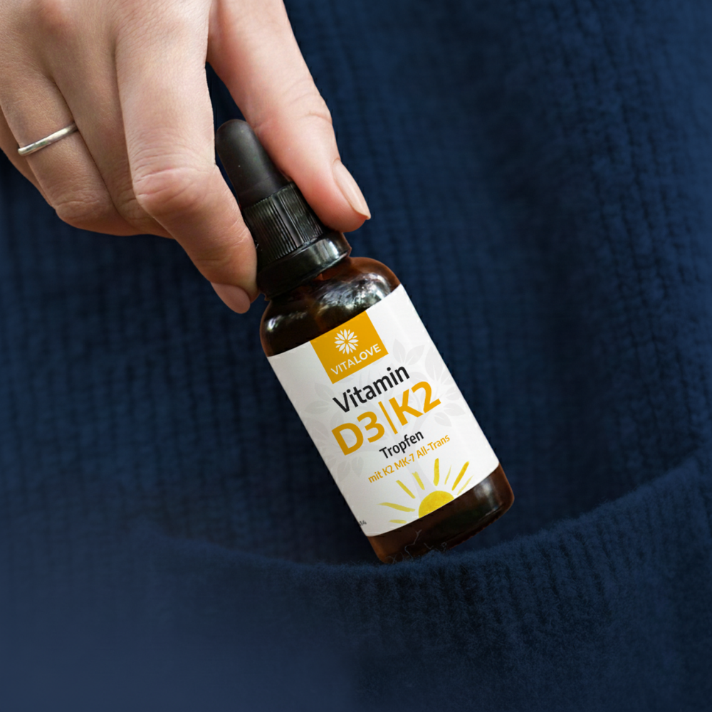 Vitamin D3 + K2 Tropfen (MK7 all-trans) – 50 ml