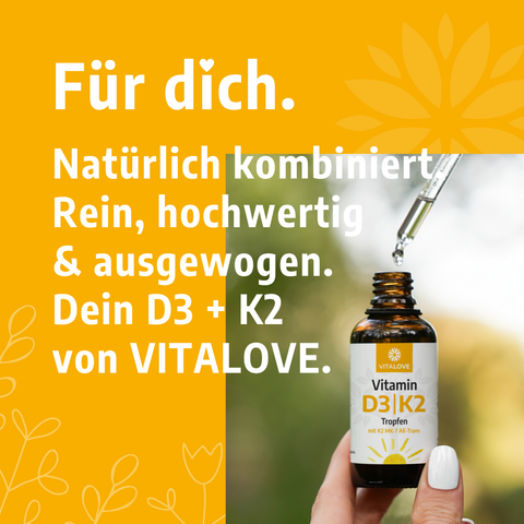 Vitamin D3 / K2 MK7 All-trans - Tropfen 50 ml