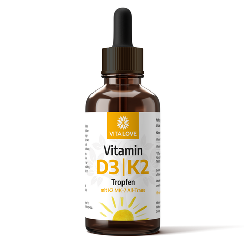 Vitamin D3 / K2 MK7 All-trans - Tropfen 50 ml
