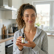 Einfache Dosierung der Vitamin E Tropfen