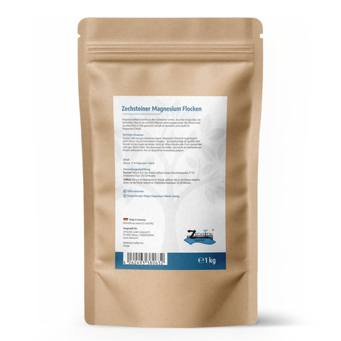 Zechsteiner Magnesium Flocken – Magnesiumchlorid Flakes für Badeanwendungen