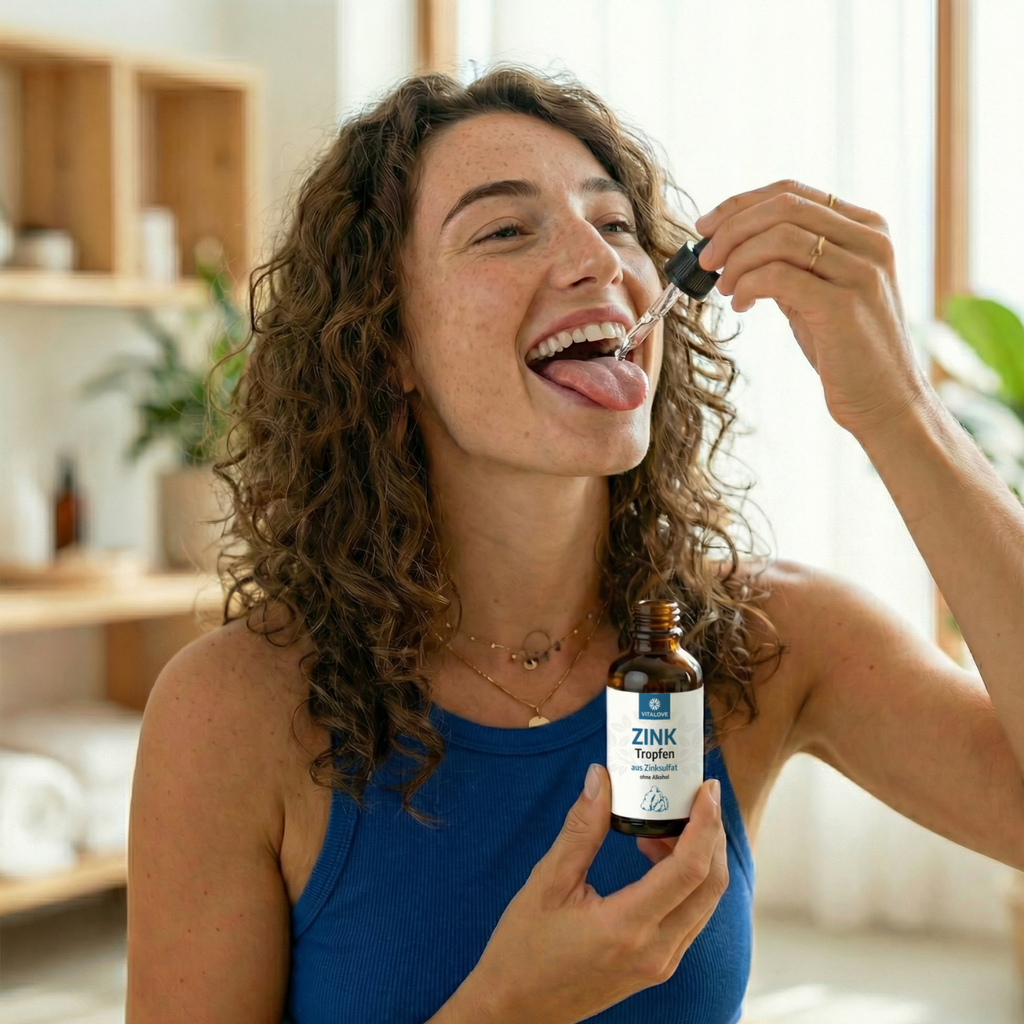 Zink Tropfen (Zinksulfat) - 100 ml (ohne Alkohol)