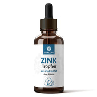 Alkoholfreie Zink Tropfen von VITALOVE in 100-ml-Flasche