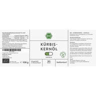 Bio Kürbiskernöl Kapseln - VITALOVE - Naturprodukte