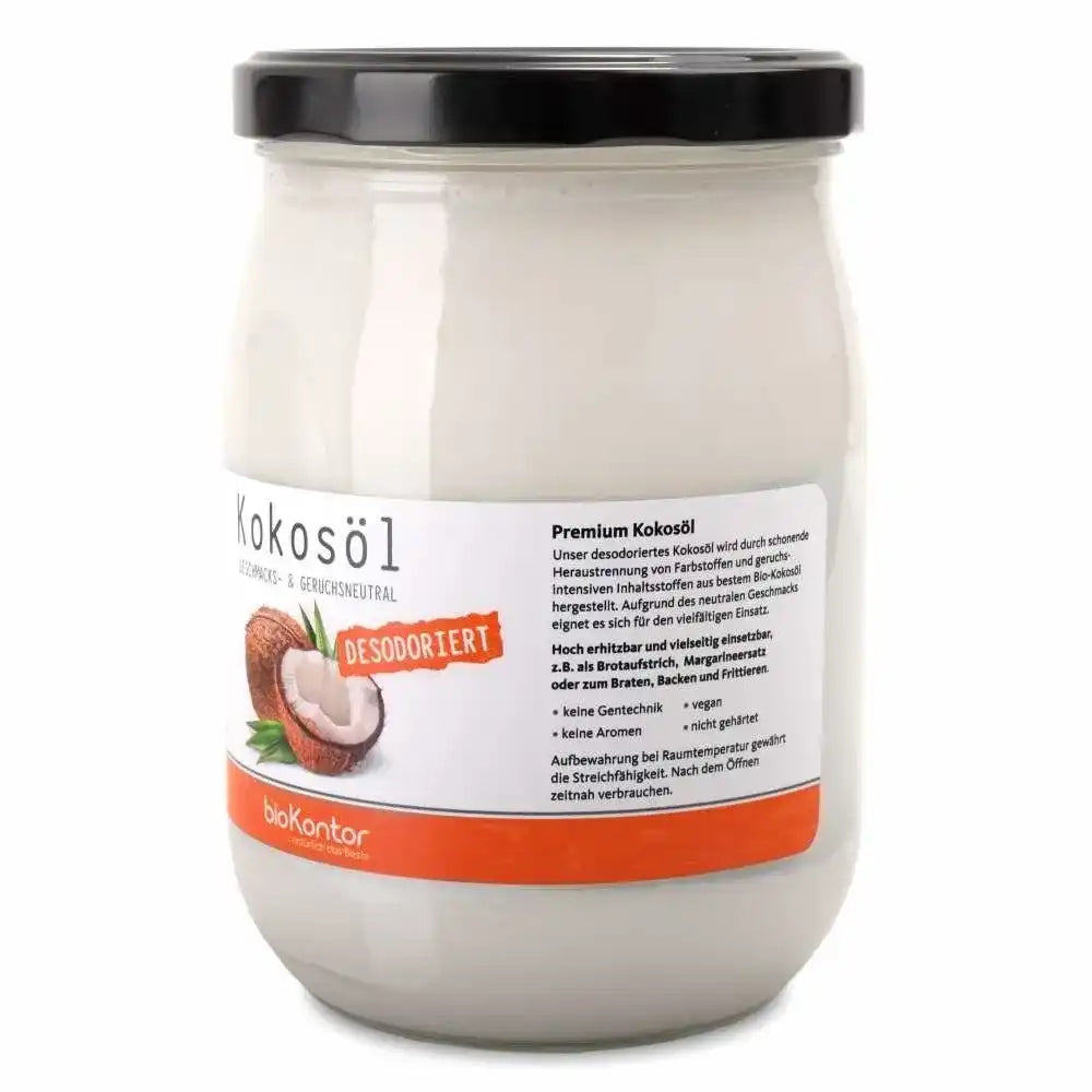 Bio Kokosöl geschmacksneutral kaufen