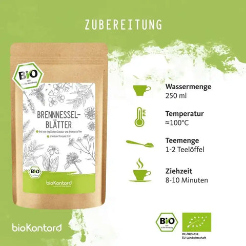 Bio Brennnesselblätter - VITALOVE - Naturprodukte