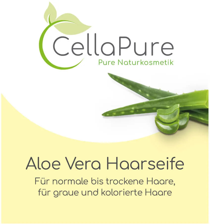 CellaPure Aloe Vera Haarseife – VITALOVE