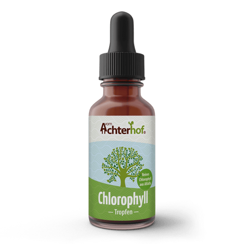 Gocce di clorofilla da erba medica - 50 ml