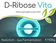 D-Ribose Vita Pulver 500g Vorratsbeutel - VITALOVE - Naturprodukte
