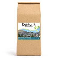 Bentonite Montmorillonite Premium 1kg poudre en sachet de recharge