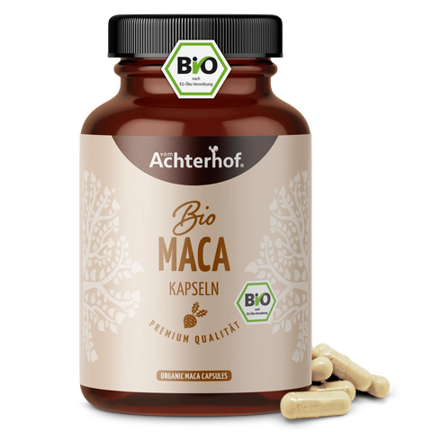 Maca Kapseln Bio (180 Kapseln) - VITALOVE - Naturprodukte