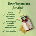 Maca Kapseln Bio (180 Kapseln) - VITALOVE - Naturprodukte