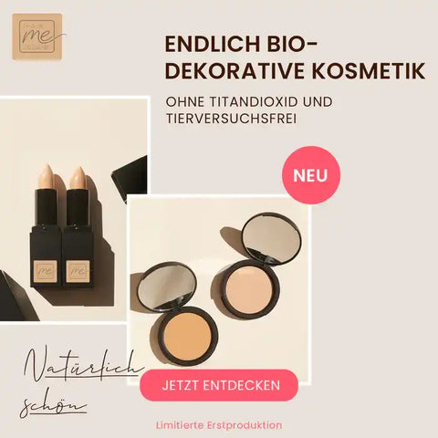 Organic Powder - Mattifying, Vegan + Chemical-Free Make-up for Every Skin Type