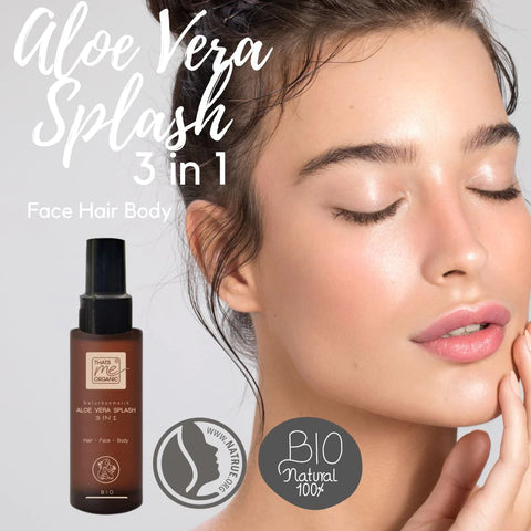 Aloe Vera - Tonico viso per la cura dei capelli e del corpo 100 ml (cosmetici naturali vegani)