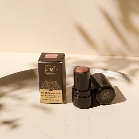 Soft Bronze Nude Kartonbox mit Bio Make-up Stick