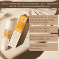 Textur der Bio Sonnencreme Gesicht LSF 30+