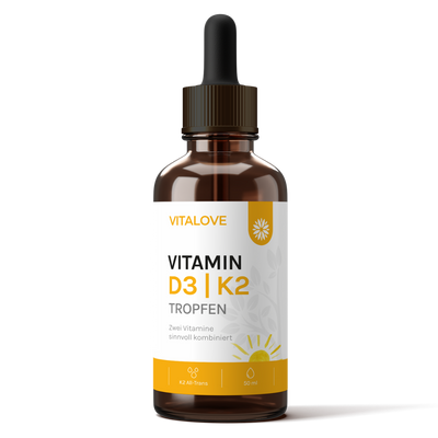 Vitamina D3 K2 gocce con MK7 All-Trans – 50 ml