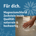 Für-dich-Grafik mit VITALOVE Zechsteiner Magnesium Flocken zur äusserlichen Badeanwendung