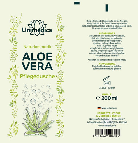 Aloe vera Duschgel - 200 ml
