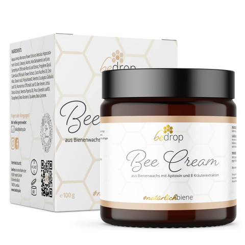Bee Cream Bienengiftsalbe und 8 Kräuterextrakten - 100g