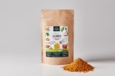 Bio Curry Gewürzmischung - Hot Bombay - 250 g