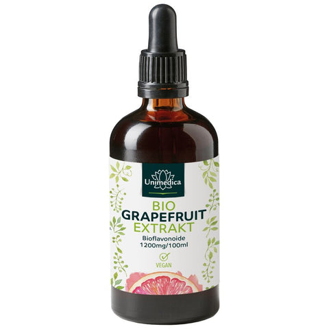 Bio Grapefruitkernextrakt - 2600 mg pro Tagesdosis - 100 ml
