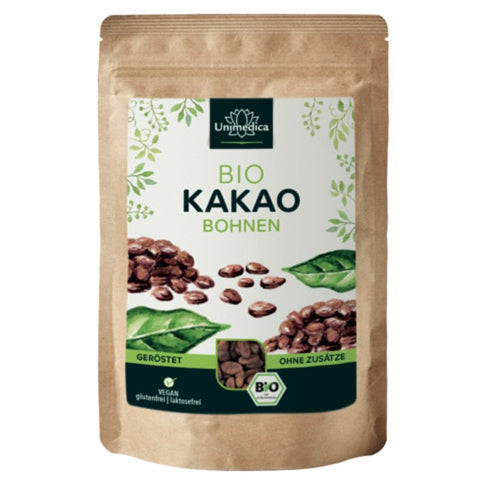 Bio Kakaobohnen - geröstet - 300 g